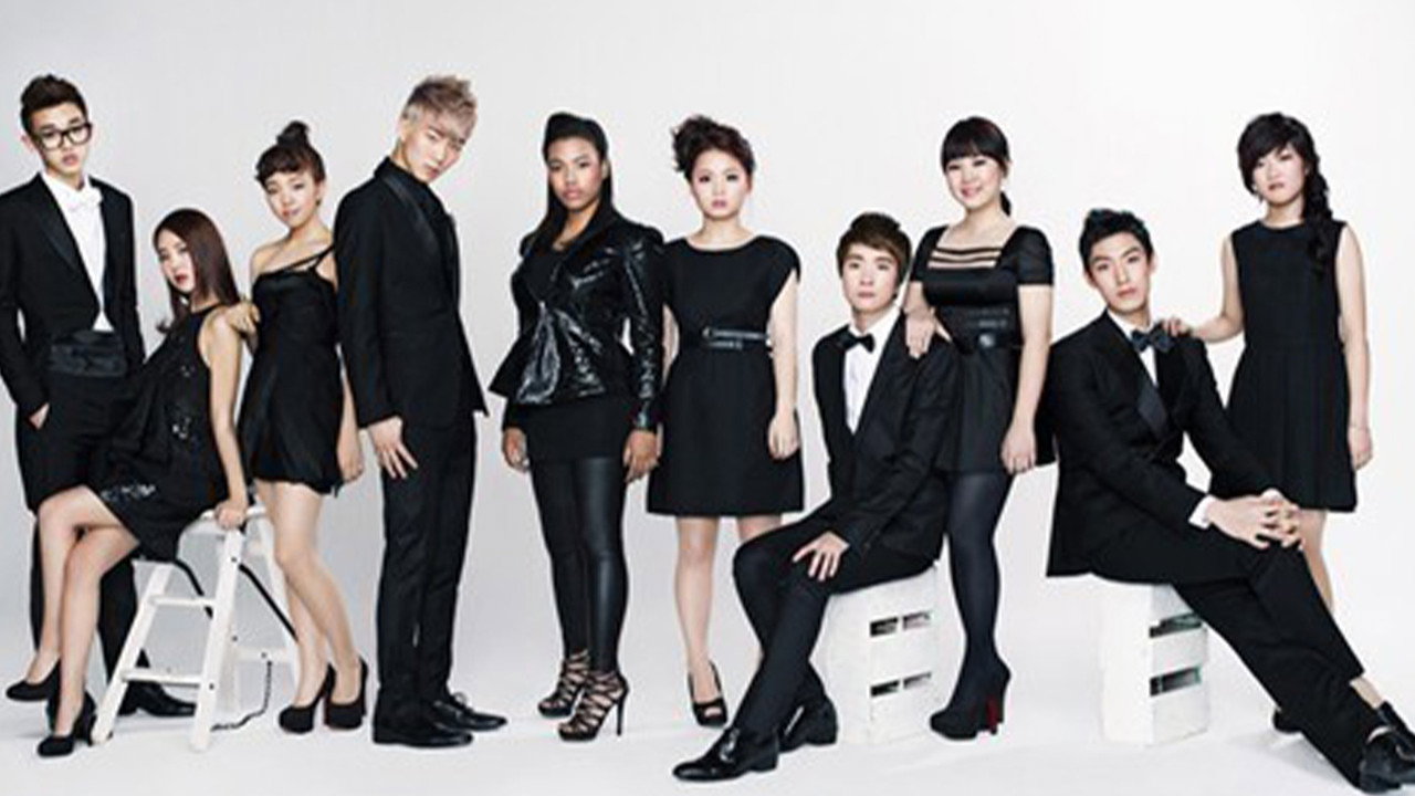 K-pop Star backdrop