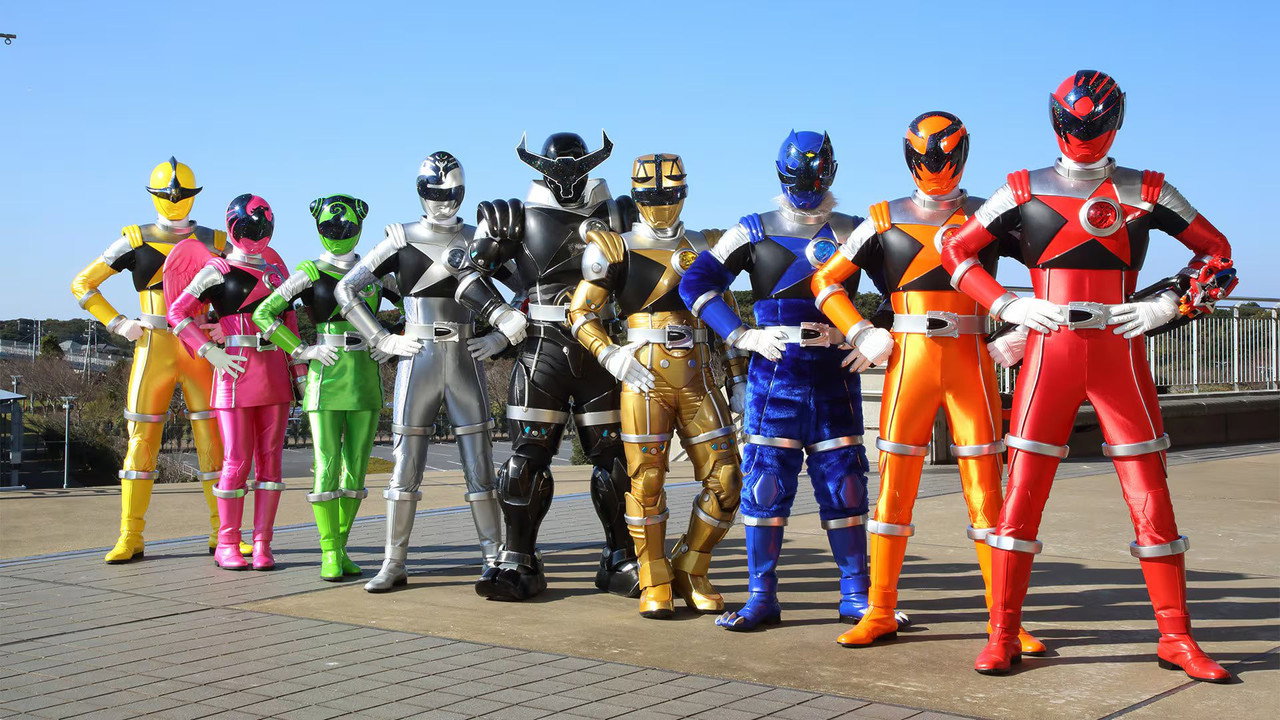Uchuu Sentai Kyuranger backdrop