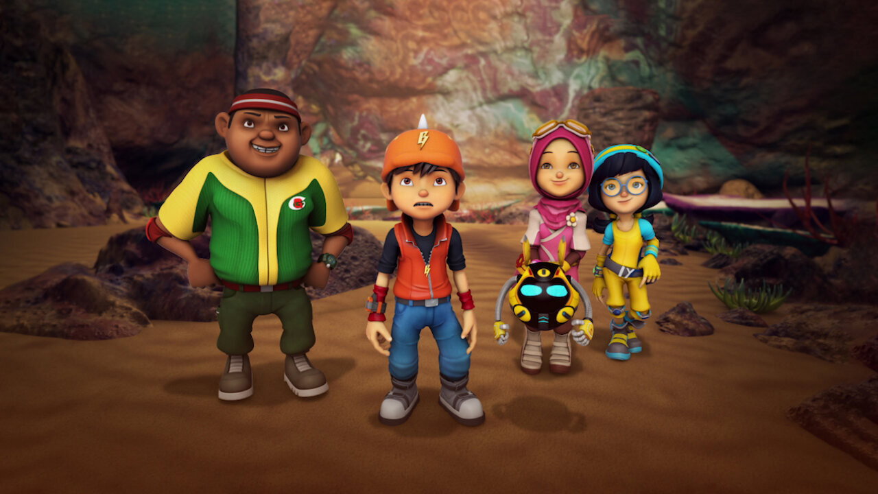 BoBoiBoy Galaxy backdrop