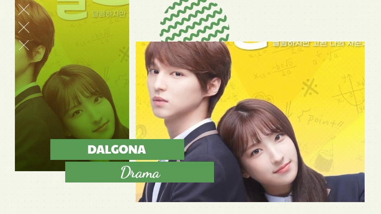 Dalgona backdrop