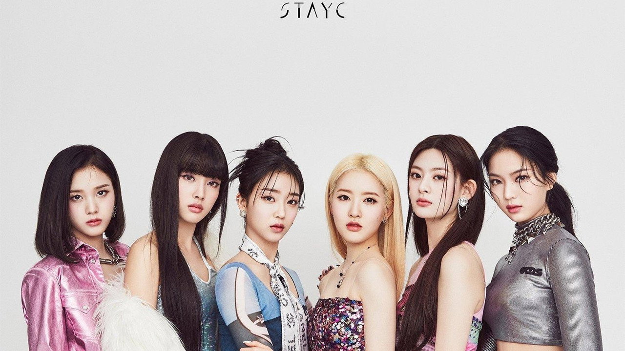 STAYC backdrop