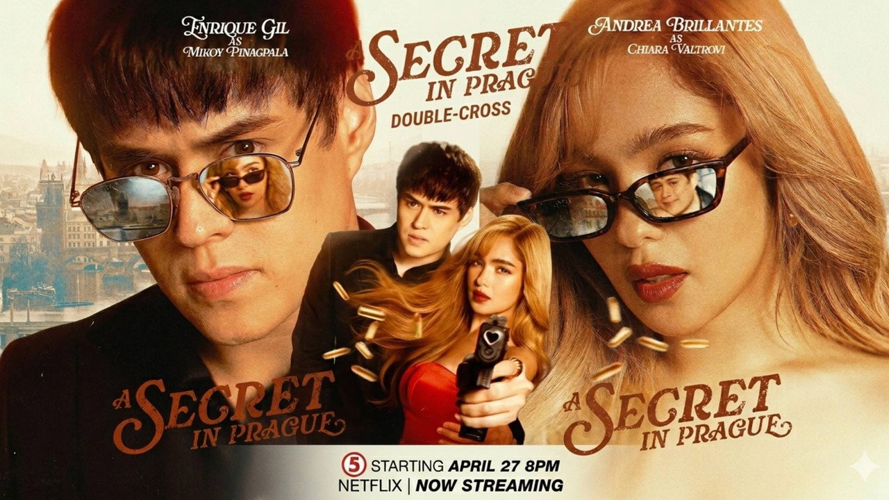 A Secret in Prague backdrop