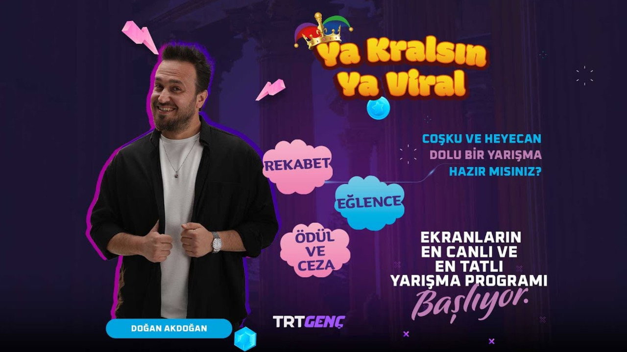Ya Kralsın Ya Viral backdrop