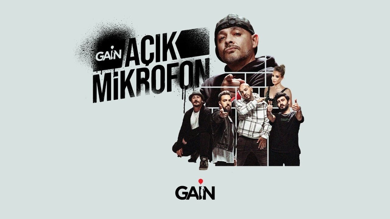 GAIN Open Mic backdrop