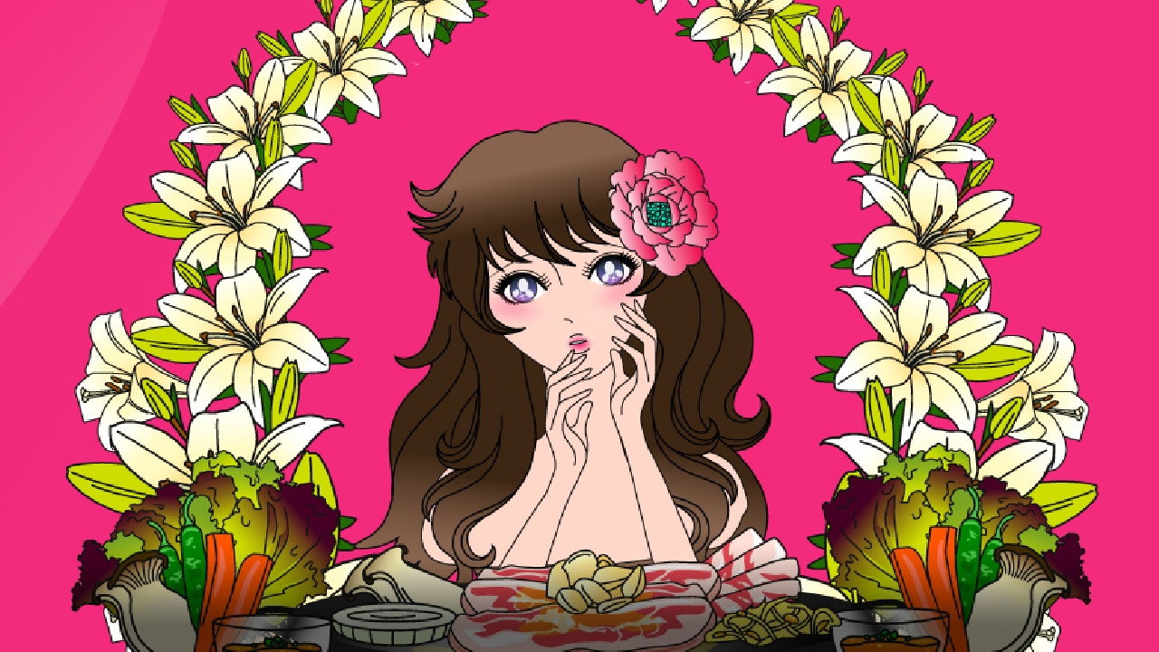 Girls Who Eat Well backdrop