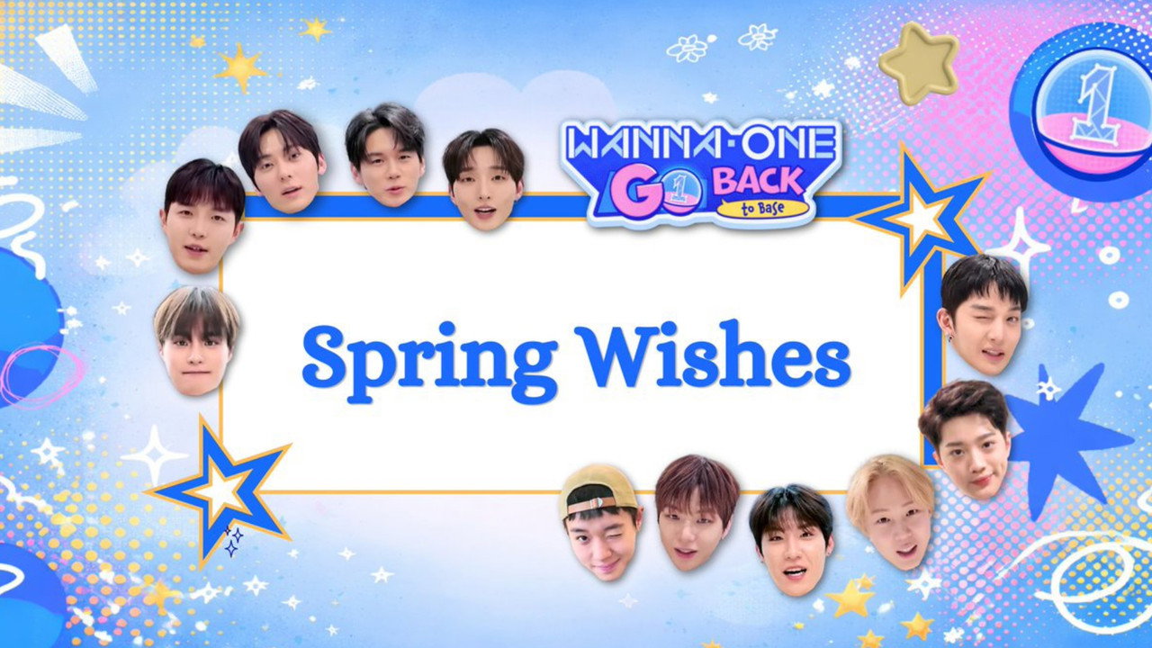 WANNA ONE GO: Back to Base backdrop