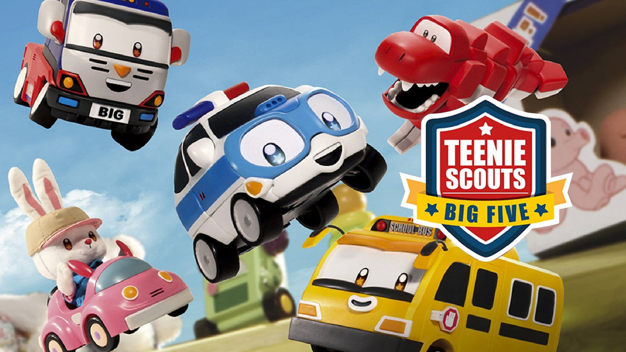 Teenie Scouts BigFive backdrop