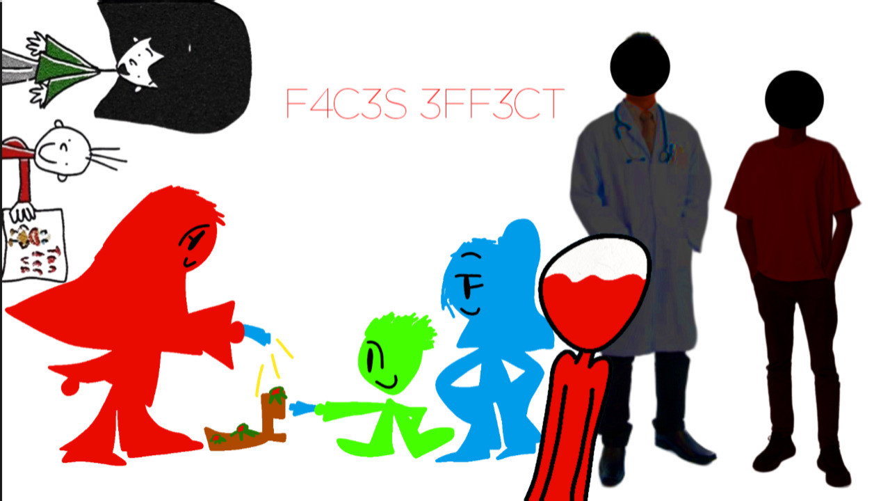 F4C3S 3FF3CT backdrop