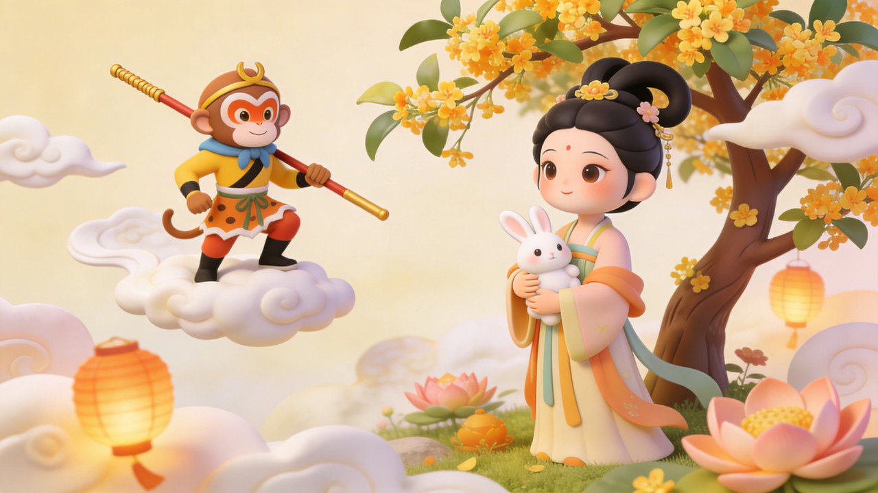 Chinese Fairy Tales backdrop