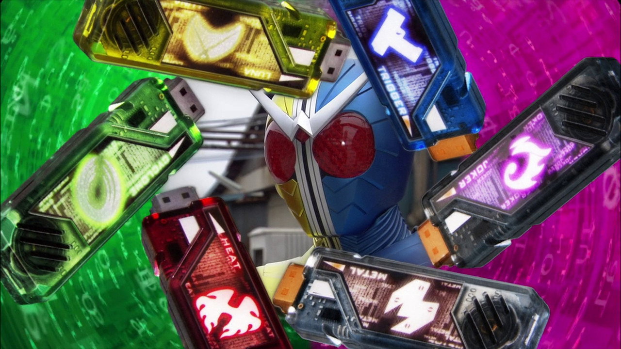 Kamen Rider W backdrop