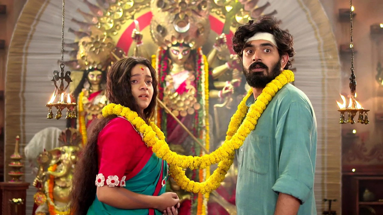 Durga Durgeshwari backdrop
